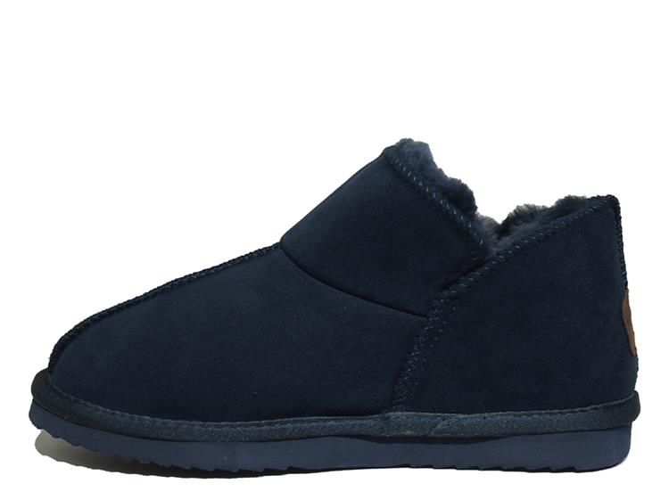 Warmbat Willow woman suede dk Blauw