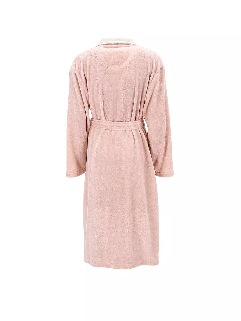 VOSSEN Damen Bademantel ANDORRA Pearl Skin/Ivory rosa
