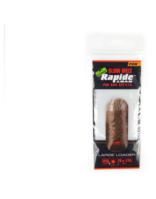 Fox Edges Rapide Refills Slow Melt - PVA - 75x175 mm 25 Zakjes
