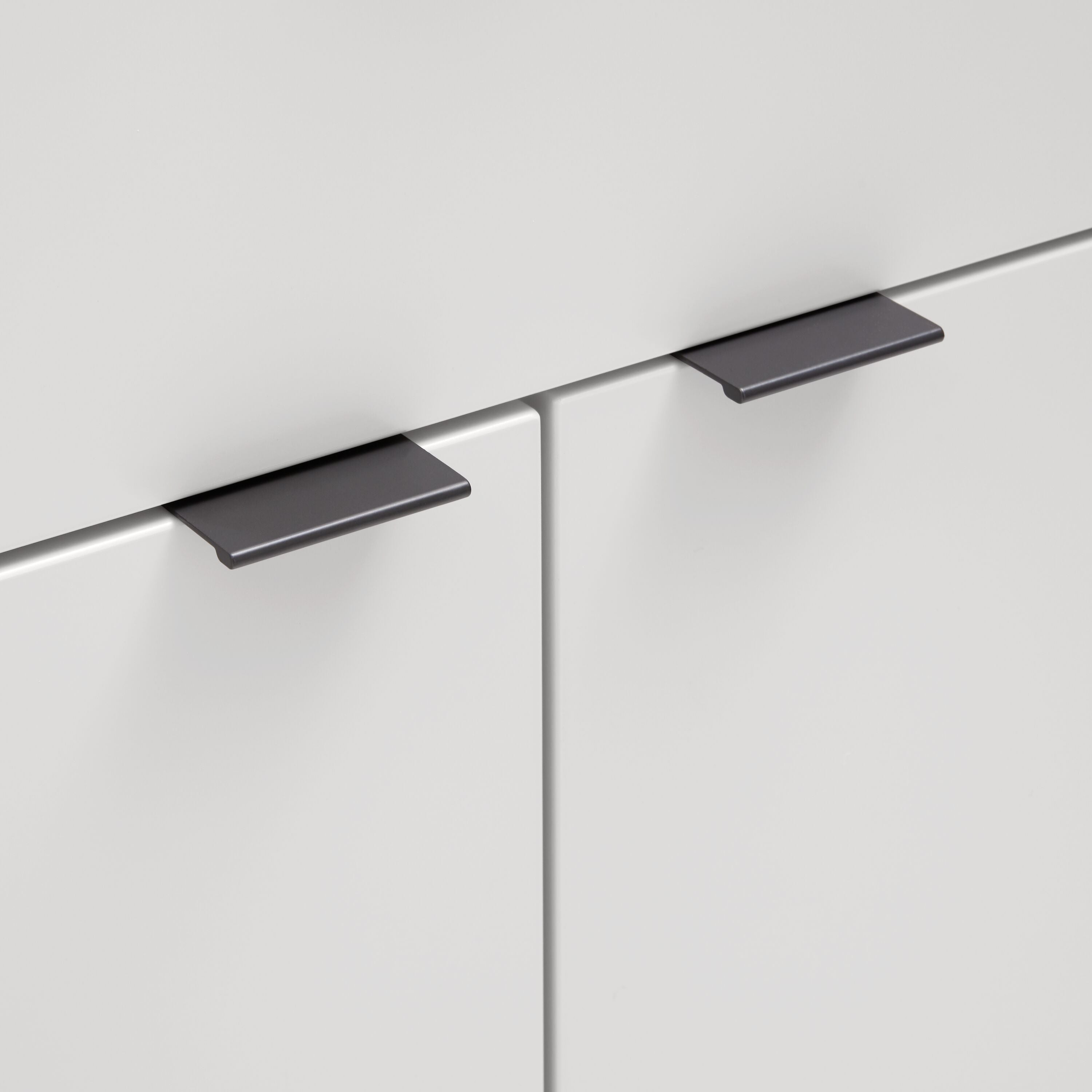 TILL Highboard - Hellgrau / B: 168.0 cm x T: 41.0 cm x H: 145.1 cm