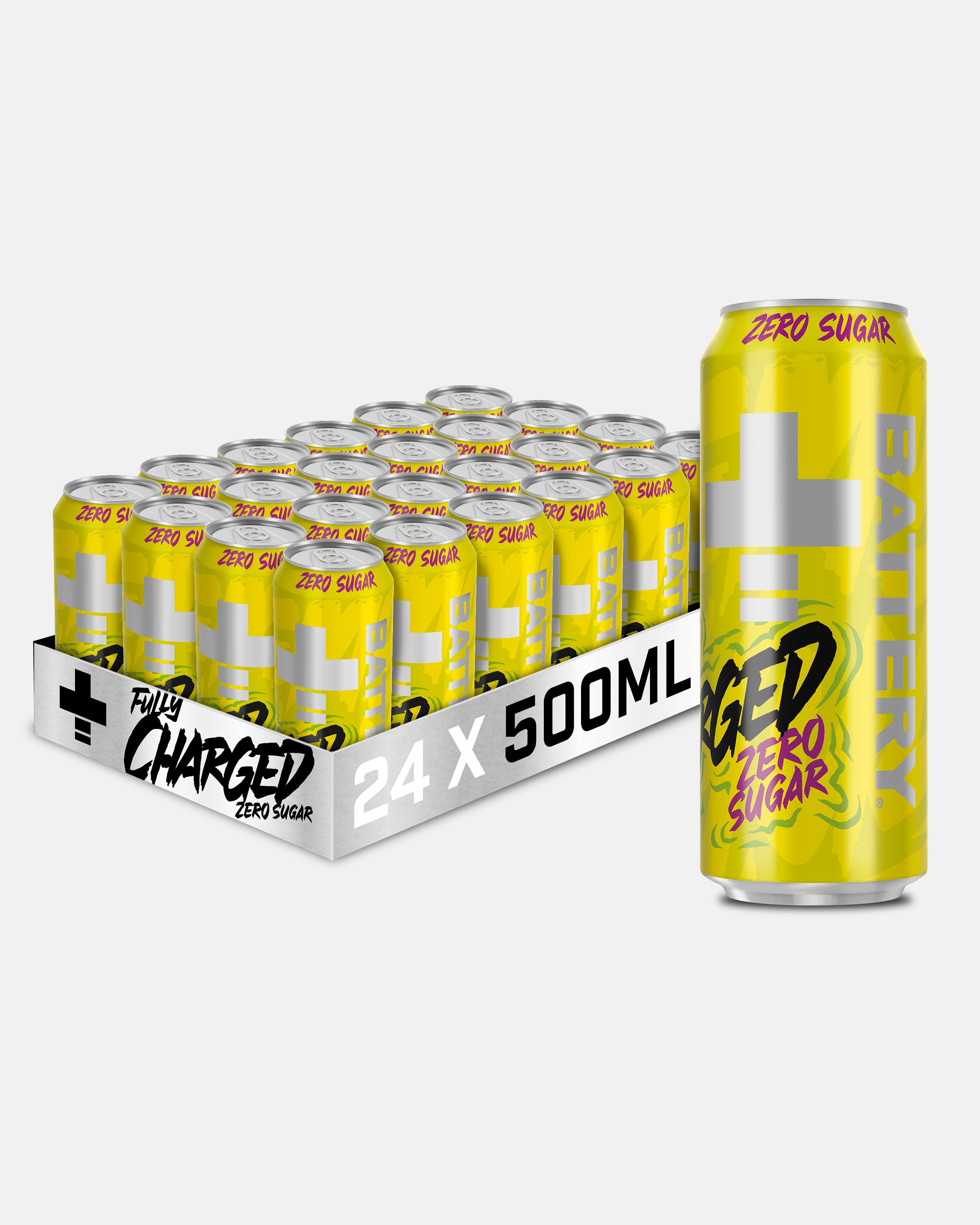 Battery Zero Lemon Yuzu 24x500ml