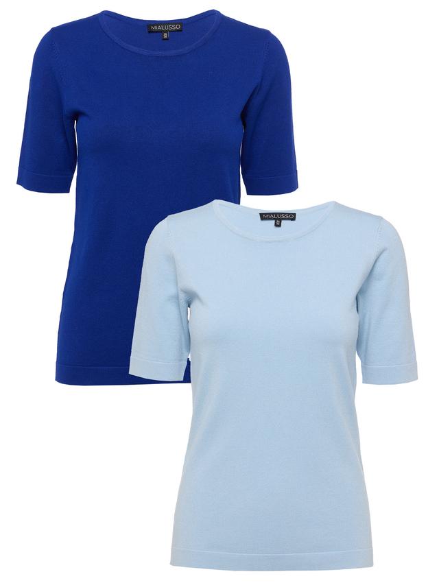 Pullover 2er-Pack halbarm