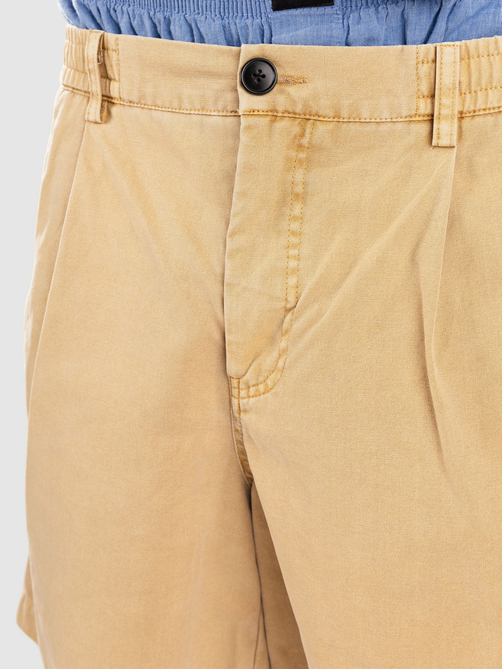 Solid SDLIAM Elasticated Shorts curds & whey