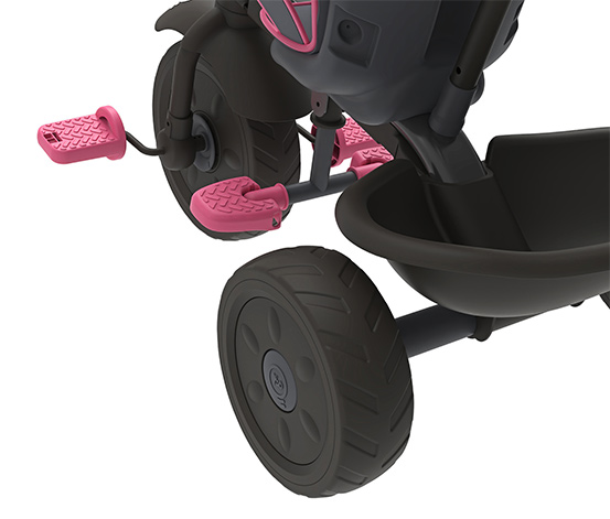TP Toys 4-in-1-Dreirad »Panther«, schwarz