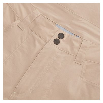 Pantalon de Randonnée Mammut Zinal Hybrid Beige - Short