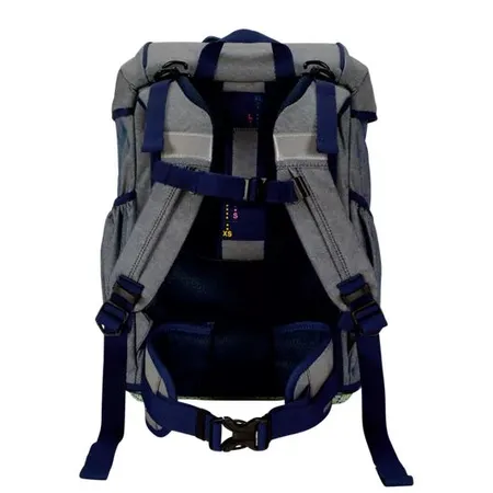 DerDieDas Schulrucksack-Set ErgoFlex Exklusiv ECO Blue Planet, 5-teiig