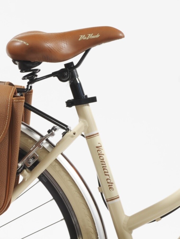 Via Veneto Cityfahrrad 28 Zoll 605 Aluminium Lady, BEIGE CAPPUCCINO