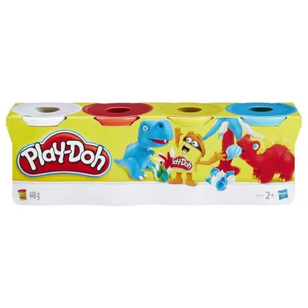 Play-Doh 4er Pack Knete Grundfarben