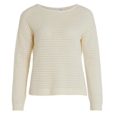 Pull femme Vibellisina Boatneck Knit - VILA