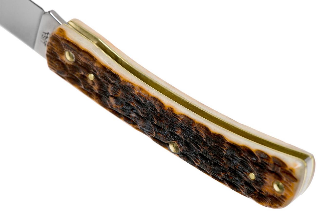 Case Sod Buster Jr Amber Jigged Bone, 30092, 6137 CV zakmes