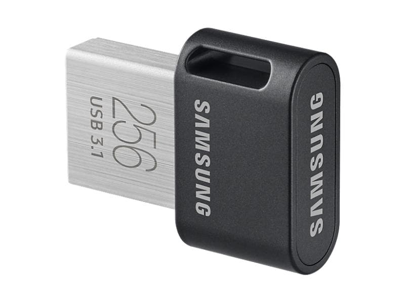 Samsung USB-Stick Fit Plus 256 GB USB-Stick mit 256 GB Speicherkapazität und 400 MB/s Lesegeschwindigkeit
