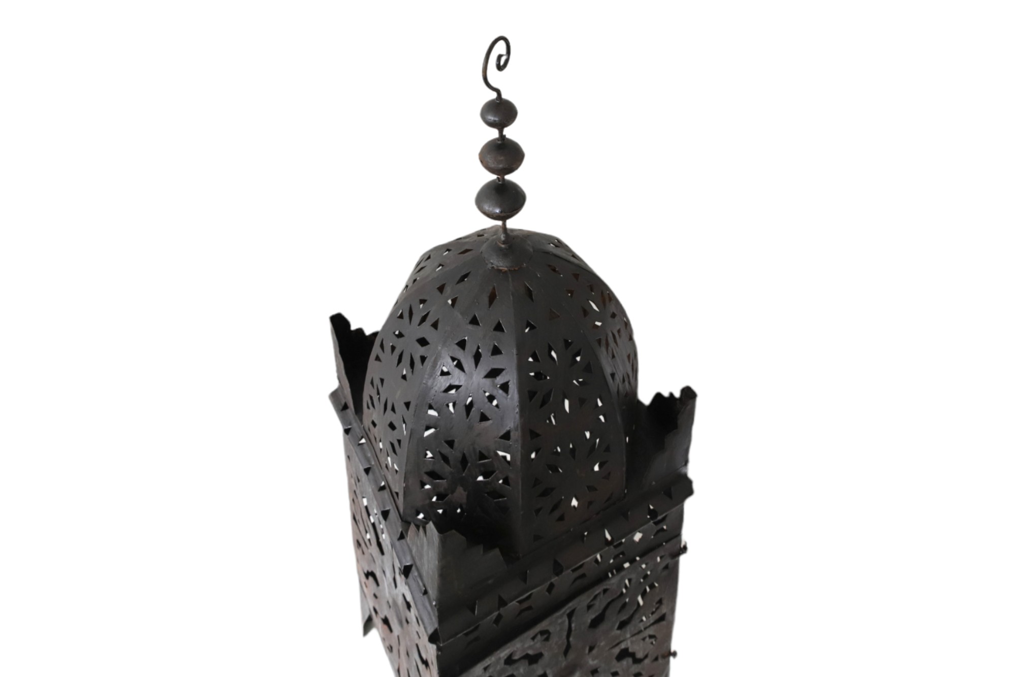 Laterne 'Moullaoud', T 30 cm, B 30 cm, H 100 cm von fischer's lagerhaus