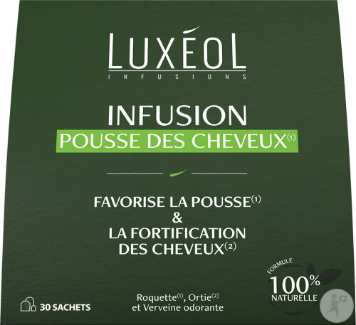 Luxéol Infusion Pousse Des Cheveux 30 Sachets
