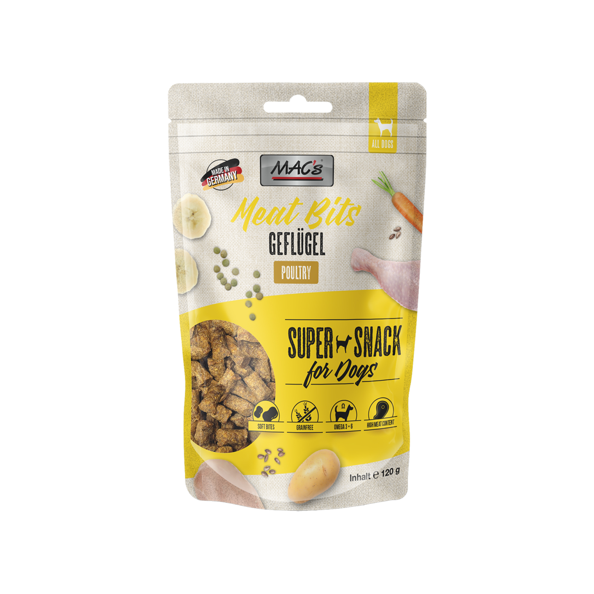 MAC's Meat Bits Hondensnacks