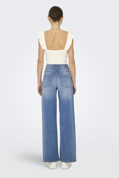 Jacqueline de Yong blauwe dames jeans