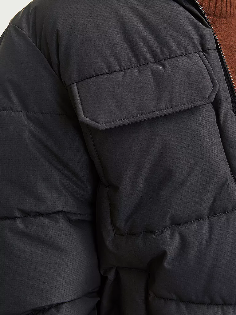 JACK & JONES Steppjacke JJBUILD schwarz