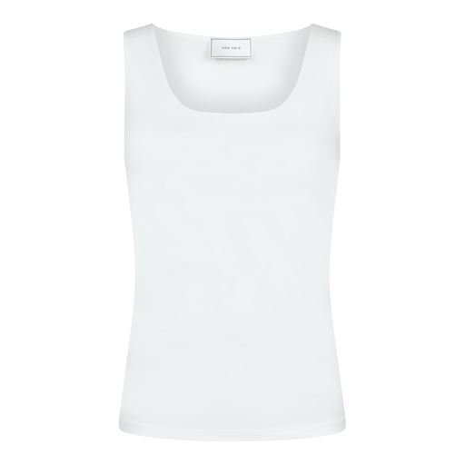Neo Noir Sophia Jersey Top, Off White, 40
