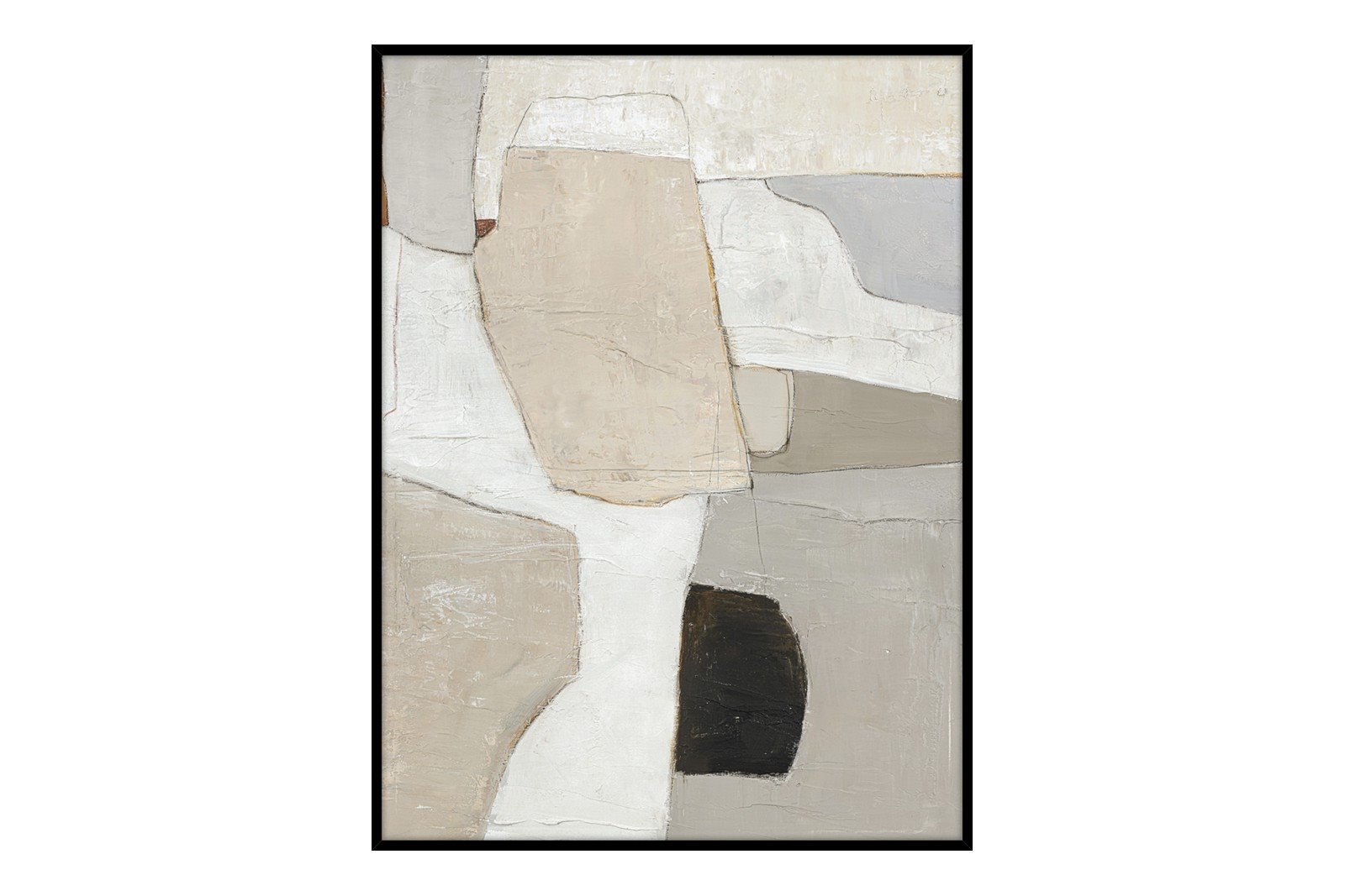 Accurate 90x120 cm Black Frame