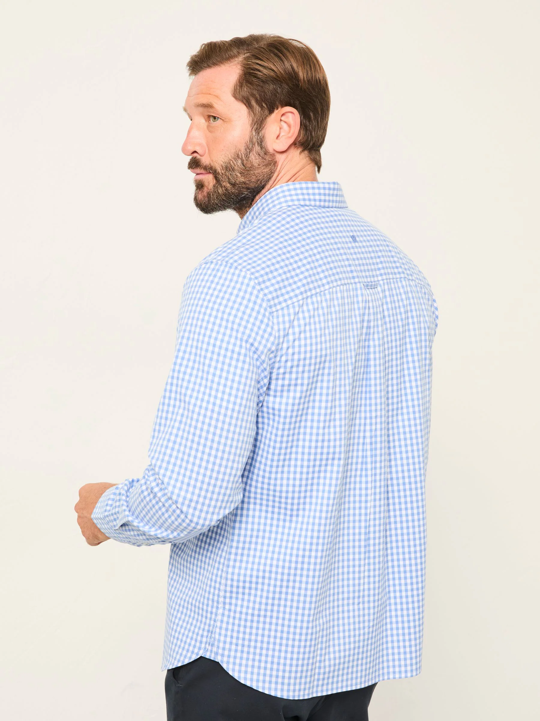 FatFace Long Sleeve Gingham Check Shirt