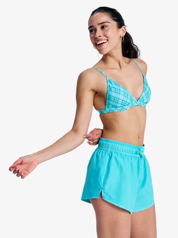 No Bad Waves Boardshort Bleu Femme