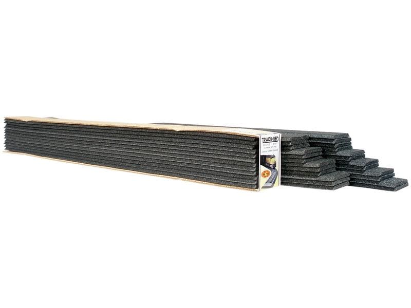 Woodland Scenics Gleisbetten 600 mm, 12 Stück H0 Track-Bed Strips