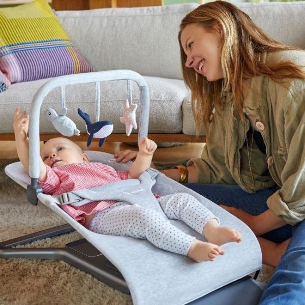 Ergobaby Arco de Brinquedos para Espreguiçadeira Evolve Light Grey