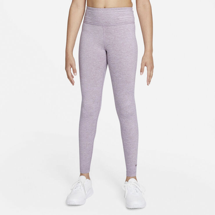 Nike Dri Fit One Luxe High Rise Traeningstights Lilla