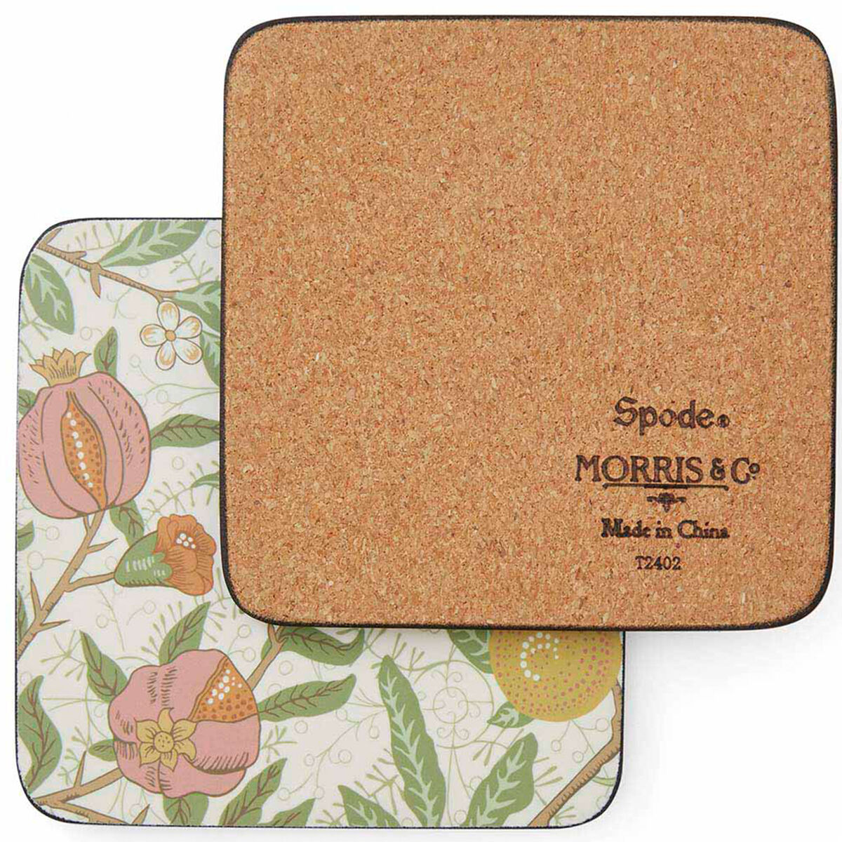Spode Morris & Co Simply Mixed glassbrikker 6-pakning