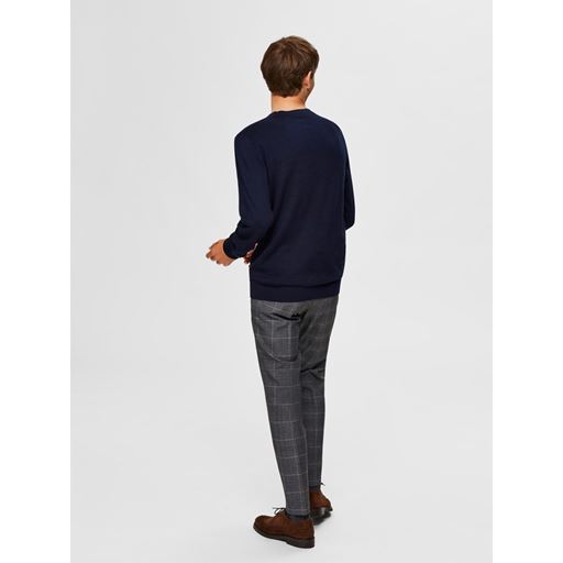 Selected Homme Berg Striktrøje, Navy Blazer, L