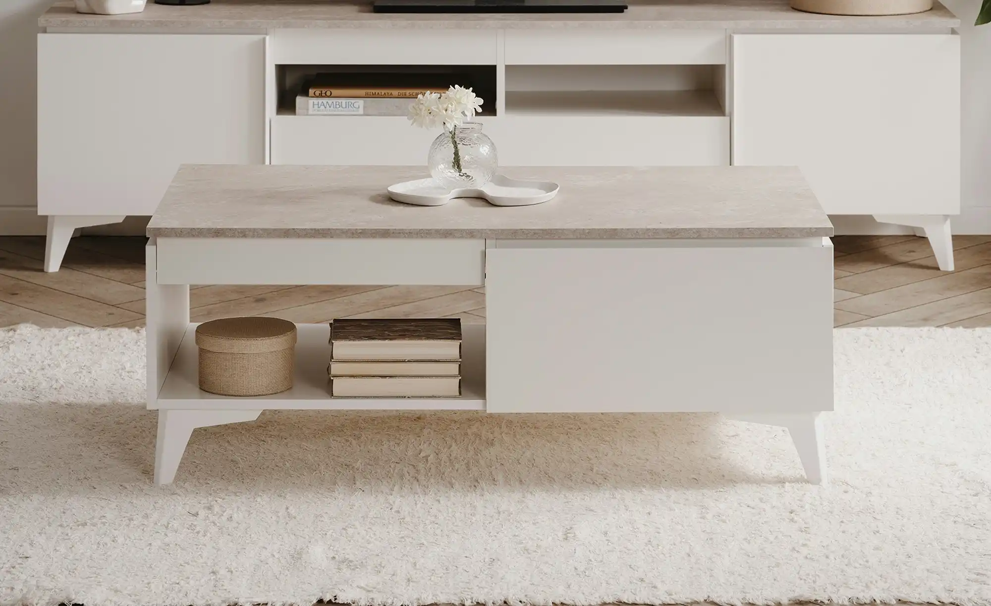 Couchtisch mit Soft-Close Dimarro