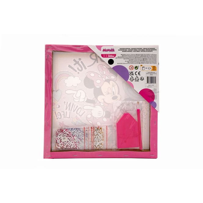 Diamonds & Create - Minnie - Bastelset - Diamanten Bild XL