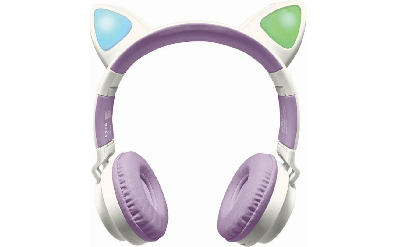 Kat 2-in-1 Bluetooth Hoofdtelefoon met licht