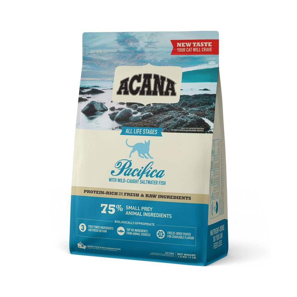 Acana Pacifica Cat - Kattenvoer - 1.8 Kilogram - haring, vis