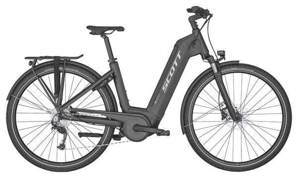 VTC Electrique Scott Sub Tour eRide 30 Unisex Shimano Alivio 9V 500Wh 700mm Gris