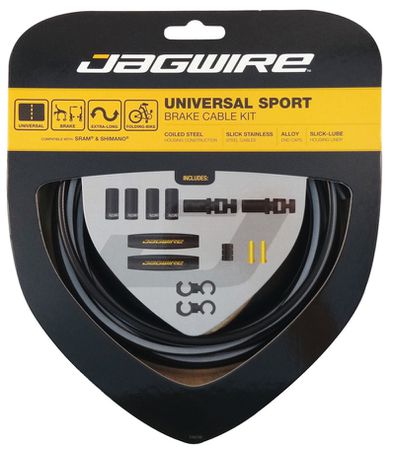 UNIVERSAL SPORT ROAD Bremskabelset  schwarz