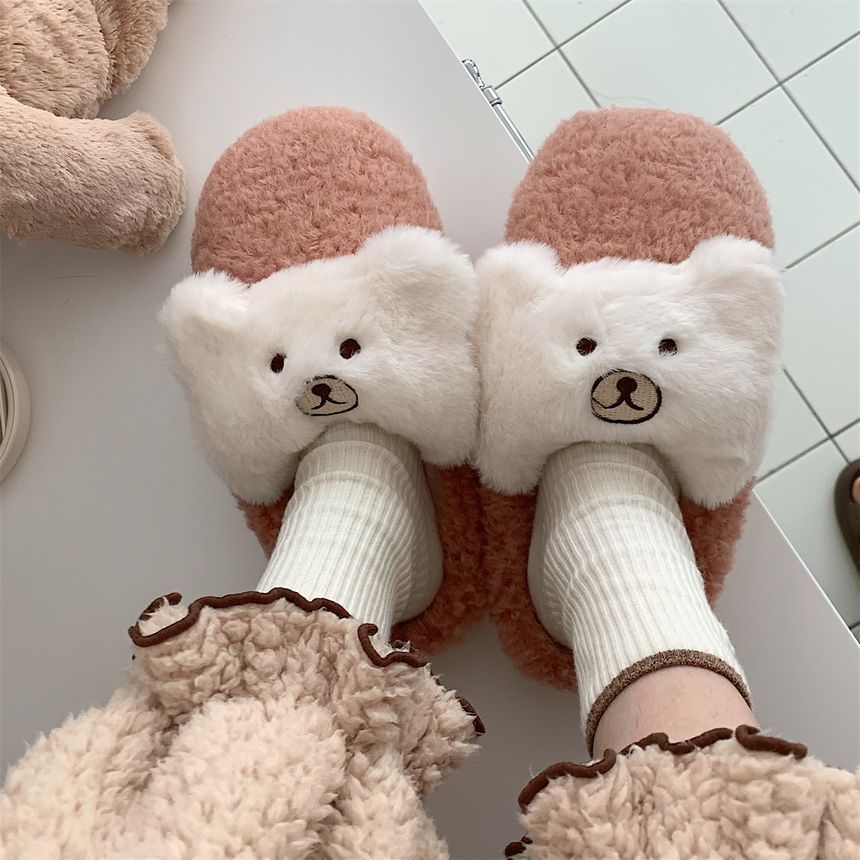 Dalli Daisy - Koe Fluffy Pantoffels / Instappers