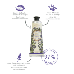 Panier des Sens Lavender Handcream Small 30ML