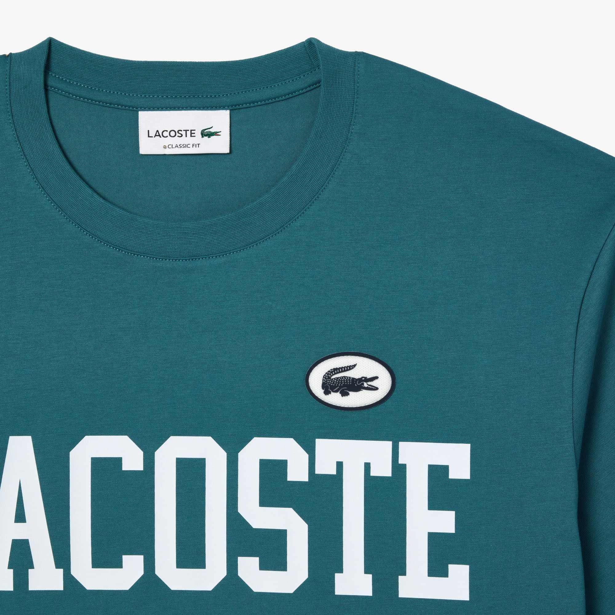 Lacoste Logo Print T Shirt