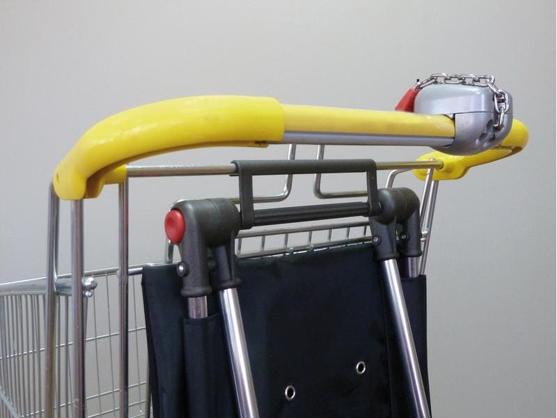 Rolser Einkaufstrolley  I-Max MF 6L Schwarz Bequemes Einkaufen mit dem Einkaufswagen von Rolser