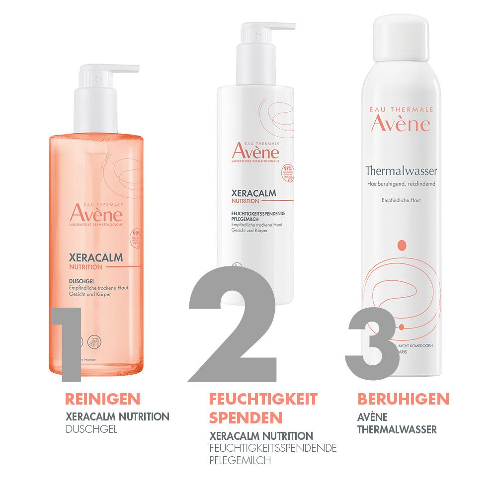 Avène XeraCalm NUTRITION Feuchtigkeitsspendende Pflegemilch - für trockene Haut