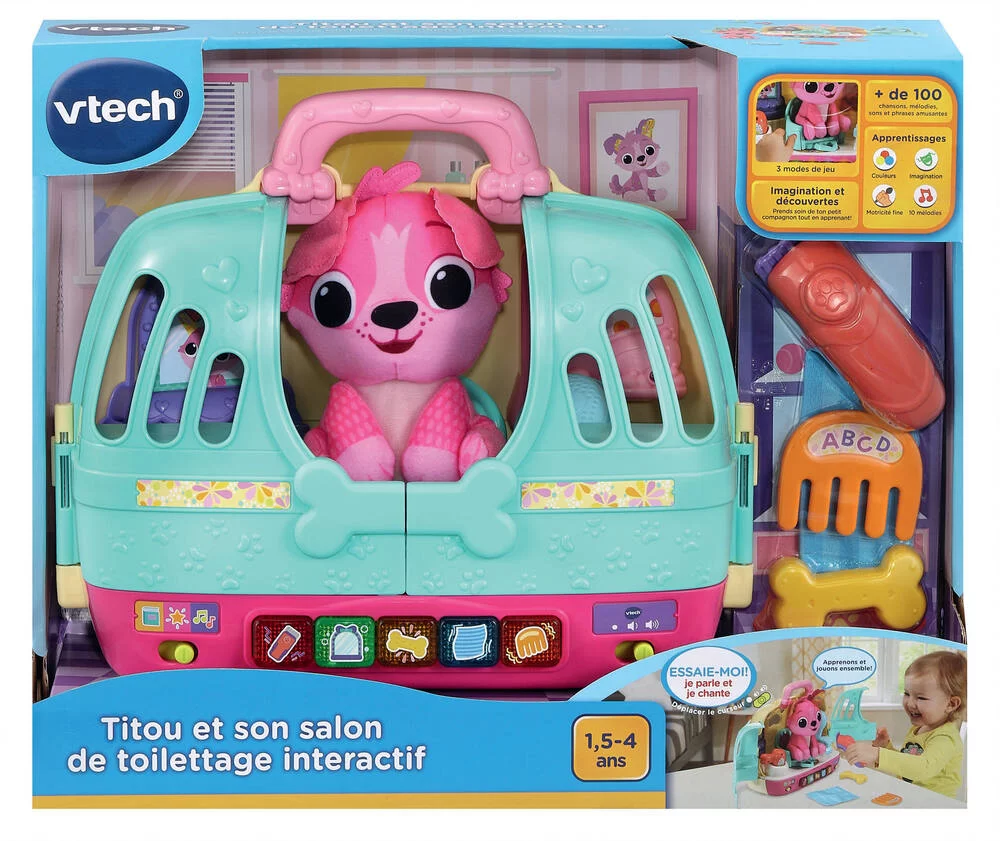 TITOU ET SON SALON DE TOILETTAGE INTERACTIF