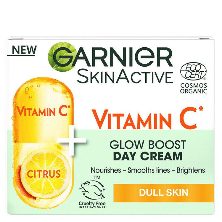 Garnier Skin Active Vitamin C* Glow Boost Day Cream 50ml