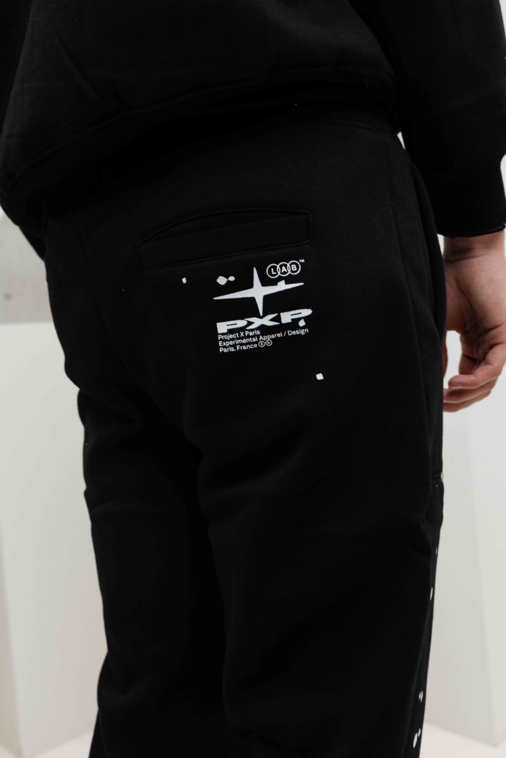 Project X Paris Paint Joggingsbroek Heren Zwart