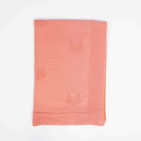 Couverture Petits Chats   Bouton de rose        de               La Manufacture de Layette