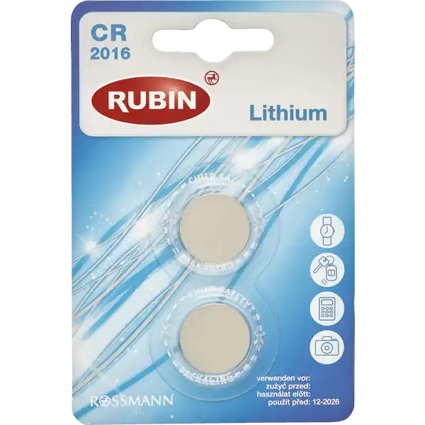 CR2016 Lithium Knopfzelle