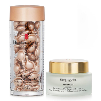 Elizabeth Arden Elizabeth Arden Ceramide Vitamin C Capsules - Radiance Renewal Serum   Advanced Ceramide Lift and Firm Day Cream SPF 15