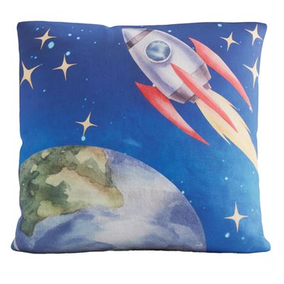 Linge de lit enfant percale astronaute