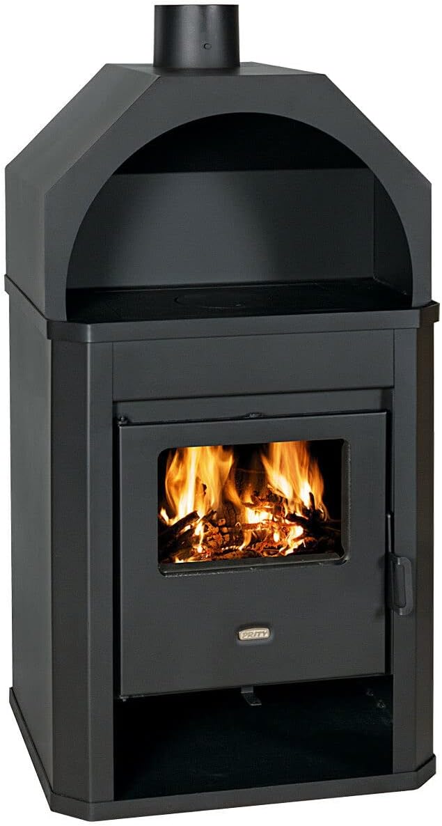 EEK A Kaminofen Prity D - 15 kw Schwarz
