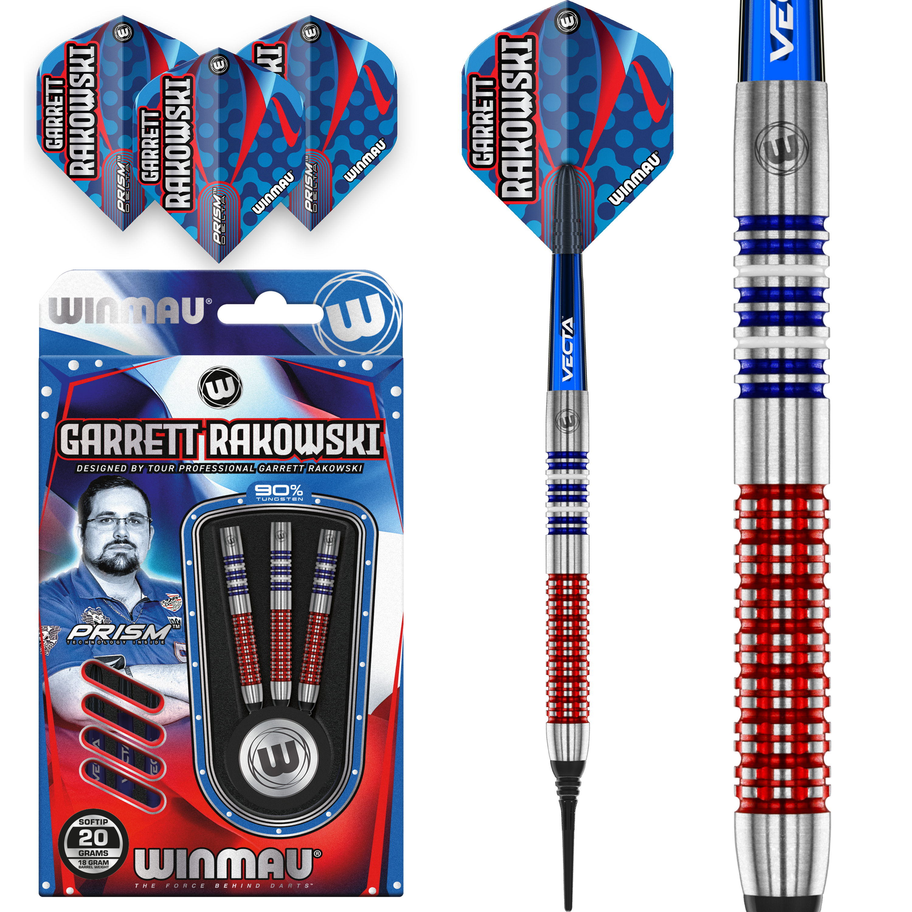Winmau - Garrett Rakowski - Softdart