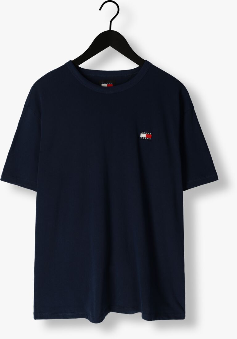 TOMMY JEANS donkerblauwe tommy jeans t-shirt tjm reg badge tee ext